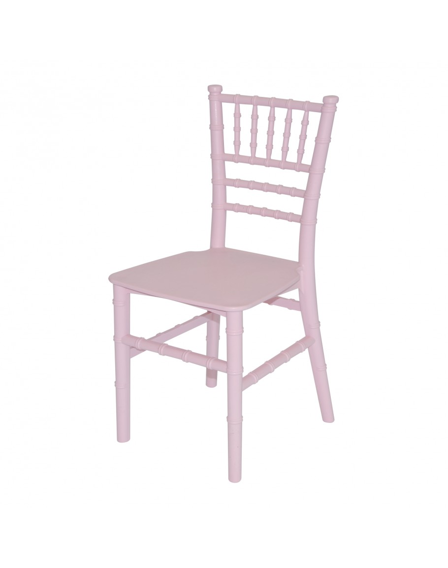 Children's Chiavari Resin Chair, Pink